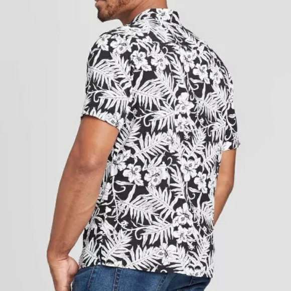 Falls Creek Poplin Print Shirt - Picture 2 of 7